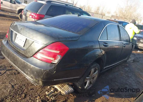 2012 Mercedes-Benz S 550 4Matic z USA, uszkodzony, nr VIN WDDNG9EBXCA431885